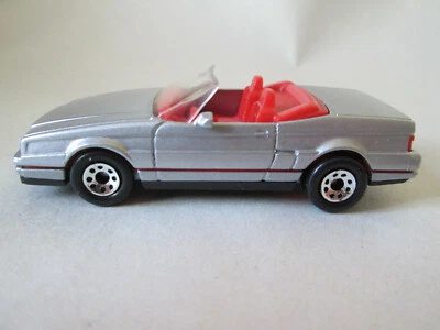 Cadillac Alante 1987 Matchbox plateado convertible coche 1:60 (como nuevo) Foto 1 de 4