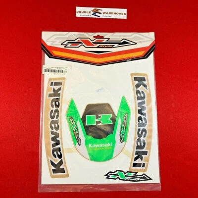 NOS N-Style APPL-03-KX-Flo-Green 125-250 Ultra Front Fender Kawasaki N30-375 - Image 1 of 2