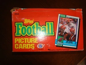 NACHLASSFUND! 1990 TOPPS FOOTBALL JUMBO CELLO PACKS! 24 PACKUNGEN 43 KARTEN MIT STERNEN! - Bild 1 von 6