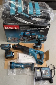 Makita XT407 18V LXT® Lithium-Ion Cordless 4-Pc. Combo Kit (3.0Ah) Free Ship - Picture 1 of 10