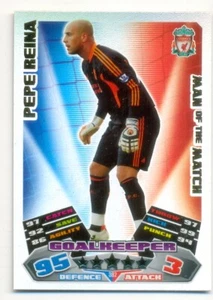 2011/2012 Topps Match Attax Man of the Match - 382 - Pepe Reina - Liverpool - Picture 1 of 1
