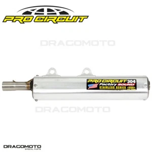 KAWASAKI KX 500 E 1989-2004 Scarico PRO CIRCUIT 304 SK88500-304 - Imagen 1 de 3