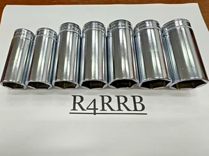 EXTREMELY RARE NOS Snap-On Tools USA 3/8" Drive METRIC DEEP 20-26mm Add On Sizes - Picture 1 of 19