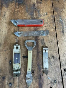 Vtg Bottle Opener Lot of 5 Bottle Openers Tap Boy Calling KC Zoo - Picture 1 of 4