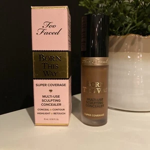 Too Faced Born This Way Super Coverage Multi Use Sculpting Concealer Cocoa - Picture 1 of 2