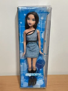 2008 Barbie My Scene Club Night Disco Delancey Brunette Doll New Rare - Picture 1 of 5