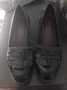 Marks & Spencer’s Heeled Loafers - barely worn - Picture 1 of 4