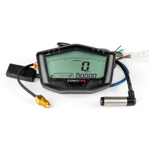 Strumentazione Universale STAGE6 MK2 Contakm Contagiri Motore 12V Nero - Picture 1 of 4