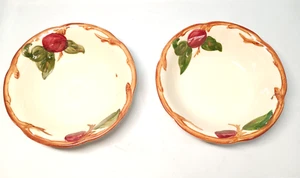 Two medium Franciscan plate replacement lot apple themed - Picture 1 of 6