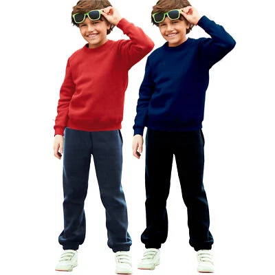 Kinder Jungen Sweatshirt Sweater Pullover Sport Freizeit Hose Übergang Oeko Tex