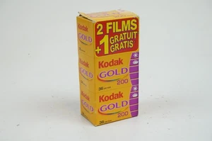 Kodak GOLD 200 Color Negative Film 35mm Roll Film, 3x36 Exp   (Expired) *3-PACK* - Picture 1 of 4