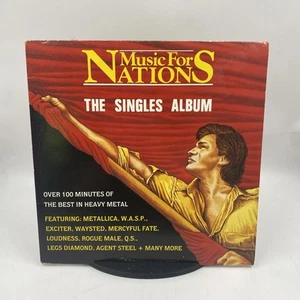 MUSIC FOR NATIONS The Singles Album 2LP Metal Compilation VG+/VG - Picture 1 of 20