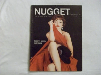 FEB 1959 NUGGET VOL 4 # 1 w/ JEAN PATRICK.TERRY HIGGINS - Image 1 of 4