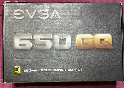 EVGA 650 GQ 650w 80 Plus Gold Modular Power Supply - Image 1 of 4
