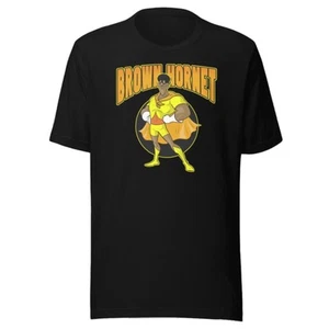 The Brown Hornet T-shirt Short Sleeve Ultra Soft Cotton Unisex Crew Neck Tee - Picture 1 of 8