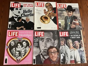 6 Life Magazines 1962-1972 Actors, Movies, Louie Armstrong & much more. - Imagen 1 de 22