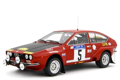 LAUDORACING-MODELS 1:18 Alfa Romeo Alfetta Gr.2 Rally Lyon Charbonnieres  LM199C - Image 1 of 4