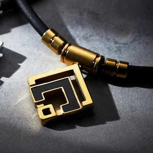 Gold Colantotte 65mT Magnetic Necklace TAO Necklace α ARAN Large 18.5 inches - Picture 1 of 7