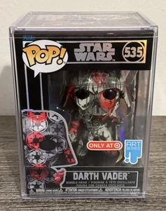 Funko Pop! Serie Artista Star Wars Darth Vader Objetivo Exclusivo 535 con Protector - Imagen 1 de 6