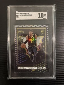 2023 Panini Recon #225 Victor Wembanyama Holo RC SGC 10 - Bild 1 von 2