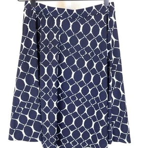 GILLI Navy Blue White Jersey Knit Skirt, MP - Picture 1 of 5