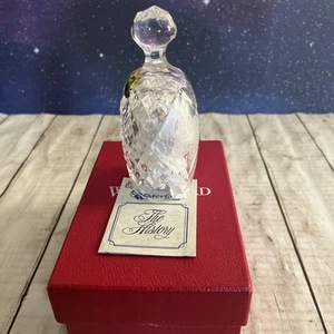Vintage Waterford Kristall Weihnachtsglocke 1988 mit Box - Bild 1 von 5
