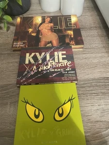 KYLIE JENNER EYESHADOW PALETTE NIGHTMARE ELM GRINCH 24 NEW SET GOLD CHRISTMAS - Picture 1 of 13