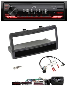 JVC Bluetooth USB DAB Lenkrad Autoradio für Ford Focus Escort Fiesta schwarz m. - Bild 1 von 10