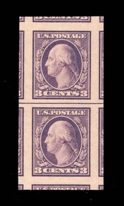 MOMEN: US STAMPS #484 LINE PAIR MINT OG NH PSE GRADED CERT GEM-100J LOT #94893 - Picture 1 of 3