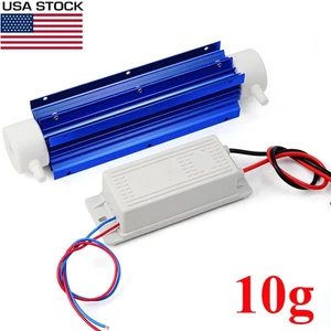 10g Ozone Generator Quartz Tube Air Purifier (Water treatment) with Power Supply - Picture 1 of 6