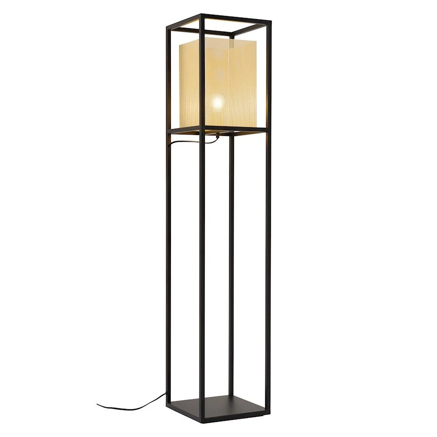 Zuo Modern Yves Floor Lamp, Gold/Black - 56130 - Image 1 of 1