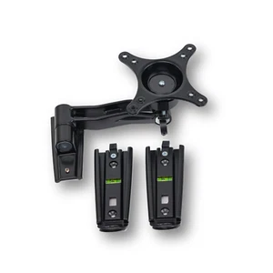 Single arm LCD TV bracket with 2 mounting brackets Caravan RV Parts Motor Home - Picture 1 of 12