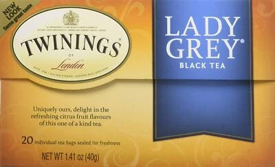 Bolsas de té Twinings of London Lady gris negro, 20 unidades Foto 1 de 4