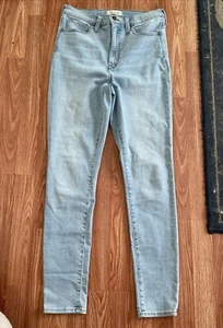 Women’s MADE-WELL Stretch HR Roadtripper Blue Jeans, Size 29T - Picture 1 of 9