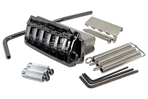 GOTOH EV510TS-LS Locking Saddle Tremolo Bridge Cosmo Bk, w/ 37mm Steel Block - Picture 1 of 5