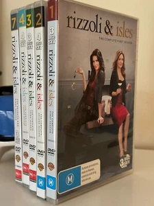 Rizzoli & Isles Dvd Bundle Seasons 1, 2, 3, 4,and 7 Region 4 Pal Series - Picture 1 of 3