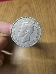 MONETA REGNO UNITO GIORGIO VI 2 SHILLINGS 1948 PL - Imagen 1 de 2