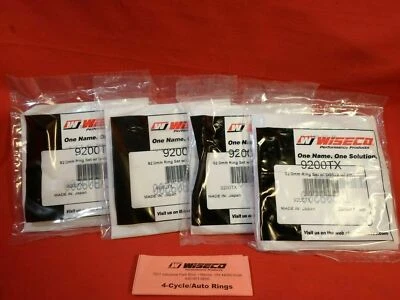 Wiseco Piston Ring Set 4 Cylinder 92.0mm 9200TX RINGS for Subaru WRX - Image 1 of 2