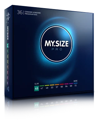 My.Size PRO Kondome Condome 36/80 Stk. Größen 45*47*49*53*57*60*64*69*72 mm - Bild 1 von 4