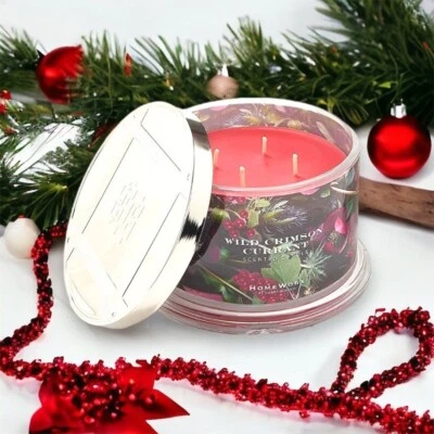 HomeWorx WILD CRIMSON CURRANT Candle - Image 1 of 4