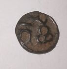 India Taxila Region Copper coin RARE wt-1.4 gm