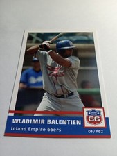 2005 Inland Empire 66ers Seattle Mariners Wladimir Balentien
