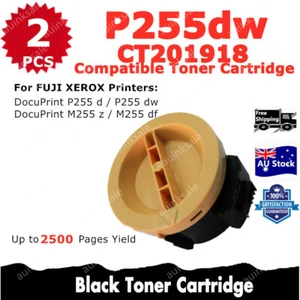 2X Non-OEM Toner Cartridge For Fuji Xerox P255dw M255z CT201918 CT201919 P255 - Picture 1 of 2