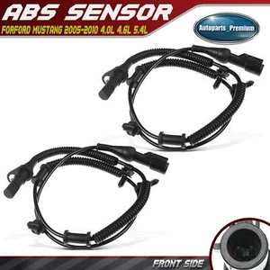 2x ABS Wheel Speed Sensor 2 Pins for Ford Mustang 2005-2010 Front Left & Right - Picture 1 of 8