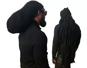 "Grande cappello da calza Dreadlocks Rasta Tam Rastafarian Dread Locks capelli 12"" & 17"" - Foto 1 di 16