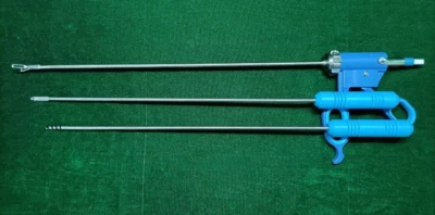 Empujador laparoscópico de tornillo/nudo Bissinger bipolar fenestrado/mioma reutilizable 3 piezas Foto 1 de 4