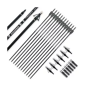 BOWSOUL 30inch Hunting Carbon Archery Arrows with 2.75” High Hardness Vane - Picture 1 of 7