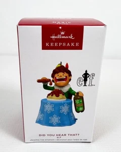 Hallmark Buddy Elf Movie Did You Hear That? Keepsake Christmas Ornament New - Picture 1 of 6
