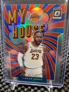 Lebron James 2021-22 Donruss Optic My House Holo - NBA - Los Angeles Lakers