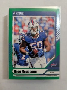 🏆 2024 Panini Donruss Green Press Proof #1-400 RC 💲Bulk Buy Deals💲 - Picture 1 of 59